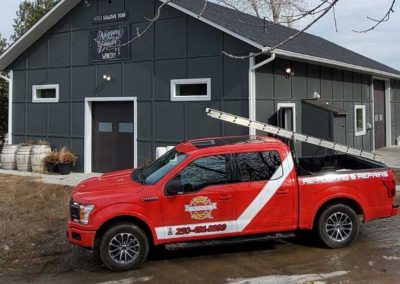 TI Roof Rescue Commercial Roof Replacement Nagging Doubt Winery, Kelowna